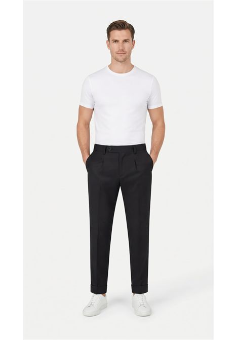 Pantalone Slim Fit con Pinces e Risvolto OUTFIT | OF127P003 PL00819000